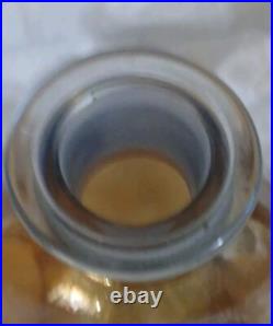 Vintage Iridescent Italy Made Decanter Glass Stunning