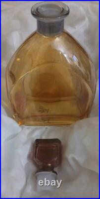 Vintage Iridescent Italy Made Decanter Glass Stunning
