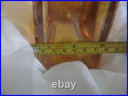 Vintage Iridescent Italy Made Decanter Glass Stunning