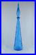Vintage-Italian-Art-Glass-Blue-Wave-Design-22-5-Genie-Bottle-Decanter-Empoli-01-zu