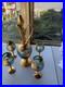 Vintage-Italian-Art-Glass-Decanter-4-Goblets-Aqua-Blue-Gold-Floral-Fatto-a-Mano-01-rn