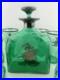Vintage-Italian-Empoli-Style-Emerald-Green-Glass-Decanter-6-Ship-Glasses-MCM-01-dhx
