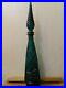 Vintage-Italy-Italian-Peacock-Blue-Green-Empoli-Glass-Genie-Bottle-Decanter-18-01-cz