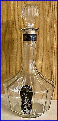 Vintage JACK DANIELS OLD No7 Whiskey Empty Glass Decanter Bottle withStopper 1.75L