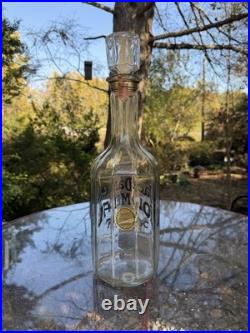 Vintage Jack Daniels Gold Medal Old No 7 Decanter Bottle WITH Glass Stopper