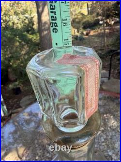 Vintage Jack Daniels Gold Medal Old No 7 Decanter Bottle WITH Glass Stopper