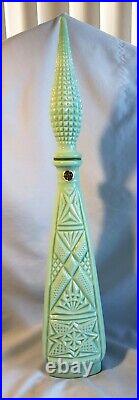 Vintage Jadeite Empoli Westmorland EAPG Bottle Tiki Decanter milk glass 18