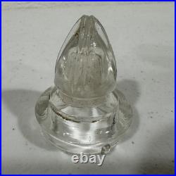 Vintage Kosta Boda Clear Glass Decanter Stopper Apothecary Jar Lid Part