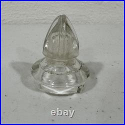 Vintage Kosta Boda Clear Glass Decanter Stopper Apothecary Jar Lid Part