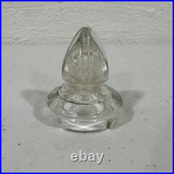 Vintage Kosta Boda Clear Glass Decanter Stopper Apothecary Jar Lid Part