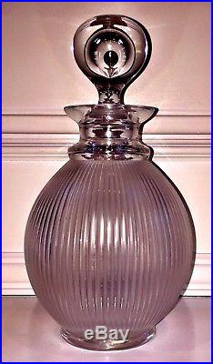 Vintage Lalique Crystal Langeais Decanter WithStopper