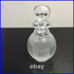 Vintage Lalique Crystal Langeais Decanter WithStopper Pattern