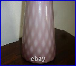 Vintage Lavender Purple Empoli Art Glass Cased Bottle NO Top 60's Price Drop