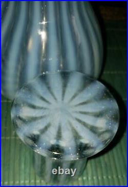 Vintage Limited Edition Fenton Opalescent Bedside Water Carafe & Glass