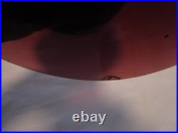 Vintage MCM Bischoff Amethyst Glass Decanter Genie-bottle with stopper 17T 1960's