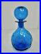 Vintage-MCM-Blenko-715-Decanter-In-Turquoise-8-25-Withstopper-Stunning-01-sfd