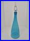 Vintage-MCM-Blenko-Glass-920M-Turquoise-Crackle-decanter-Withcrystal-stopper-01-ez