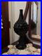 Vintage-MCM-Empoli-Bubble-Glass-Decanter-Black-Amethyst-Hobnail-Genie-Bottle-18-01-scr