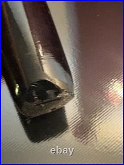 Vintage MCM Empoli Optic Decanter 23 In Amethyst Withstopper