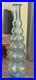Vintage-MCM-Glass-Genie-Bottle-Blue-6-Ball-Decanter-Italian-Empoli-WithO-Stopper-01-cm