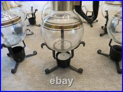 Vintage MCM Pyrex Silex Coffee Carafe 1-Pitcher Lrg-12, 7 single serve Lrg-2 Vintage MCM Pyrex Silex Coffee Carafe 1-Pitcher Lrg-12, 7 single serve Lrg-2