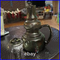 Vintage MCM Smoked Glass Bertil Vallien Decanter RARE