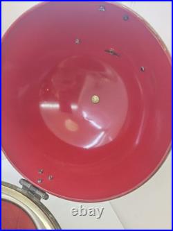 Vintage Medieval Knights Helmet Decanter Shot Glass Bar Set Missing One Glass