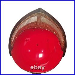 Vintage Medieval Knights Musical Helmet Decanter Shot Glass Holder Bar Set