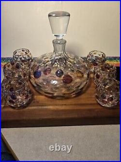 Vintage Mid-Century 1960's Nemo Glass Borske Skio Max Kanneglesser Design Cz