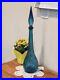 Vintage-Mid-Century-Empoli-Italian-Blue-Glass-Genie-Decanter-Bottle-01-mhmd