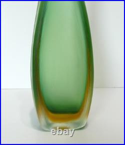 Vintage Mid-Century Paolo Venini Inciso Sommerso Glass Decanter with Stopper