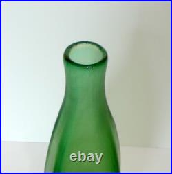 Vintage Mid-Century Paolo Venini Inciso Sommerso Glass Decanter with Stopper
