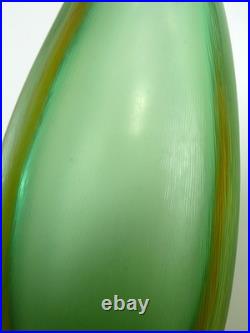 Vintage Mid-Century Paolo Venini Inciso Sommerso Glass Decanter with Stopper