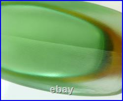 Vintage Mid-Century Paolo Venini Inciso Sommerso Glass Decanter with Stopper