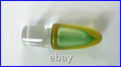 Vintage Mid-Century Paolo Venini Inciso Sommerso Glass Decanter with Stopper