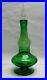 Vintage-Mid-Century-hand-blown-Art-Glass-DECANTER-Lime-Green-Air-Bubble-Stopper-01-sx