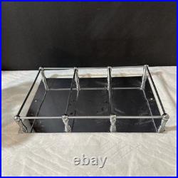 Vintage MidCentury Modern Glass Decanter Set