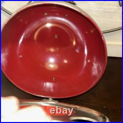 Vintage Military Helmet Bar Set with Decanter & Shot Glasses