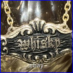 Vintage Military Helmet Bar Set with Decanter & Shot Glasses