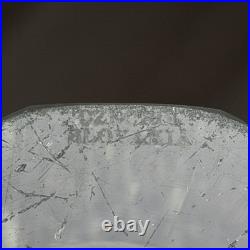 Vintage Moser Style Bohemian Cut Crystal Decanter Czechoslovakia Heavy Glass 10