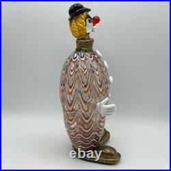 Vintage Murano Italian Art Glass 12-Inch Clown Decanter GORGEOUS Vintage Murano Italian Art Glass 12-Inch Clown Decanter GORGEOUS