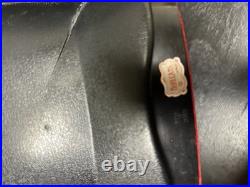 Vintage Nikka Whisky Gold Knight Armor Bar Glass Decanter & Set 5 Amber Glasses