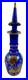 Vintage-Nouveau-Bohemian-Hand-Painted-Cobalt-Blue-Gold-Glass-Decanter-Floral-01-mev