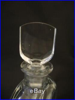 Vintage Orrefors Polished Crystal Spirit Decanter Evard Hald 1933