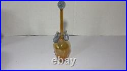 Vintage Parise Vetro Italian Glass Decanter Set