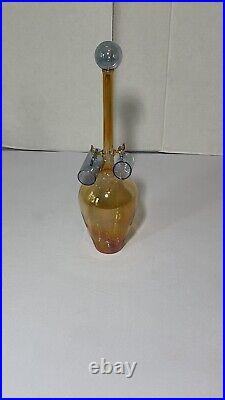 Vintage Parise Vetro Italian Glass Decanter Set