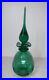 Vintage-Rainbow-Glass-Green-Small-Apothecary-Decanter-Bottle-EC-01-gs