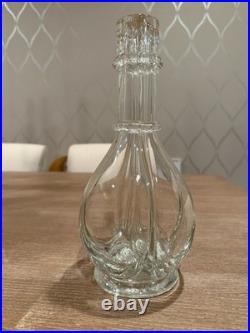 Vintage Rare 4 Chamber Decanter France 13 Inch Made In France Blown Glass
