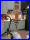 Vintage-Restaurant-Cellini-Wine-Fount-Aerator-Italy-Black-Iron-Glass-Decanter-01-qemw