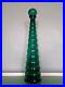 Vintage-Retro-Mid-Century-Empoli-Green-Glass-Decanter-Genie-Bottle-Rare-Shape-01-gk